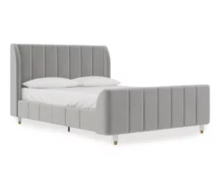 Little Seeds Valentina Velvet Full Bed