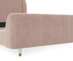 Little Seeds Valentina Velvet Full Bed -Storage supplies store 810538404 6