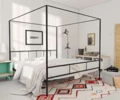 Novogratz Marion Canopy Bed -Storage supplies store 810538415 1