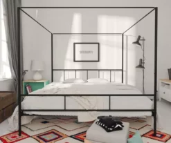 Novogratz Marion Canopy Bed -Storage supplies store 810538415 2