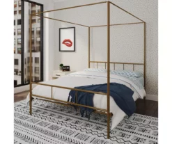 Novogratz Marion Canopy Bed -Storage supplies store 810538416 A0 1