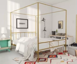 Novogratz Marion Canopy Bed -Storage supplies store 810538417 1