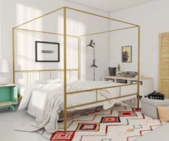 Novogratz Marion Canopy Bed -Storage supplies store 810538418 1