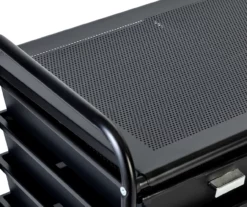 Black Metal 12-Drawer Rolling Storage Cart -Storage supplies store 810539917 4