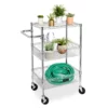 Chrome 3-Shelf Storage Cart -Storage supplies store 810539919 1