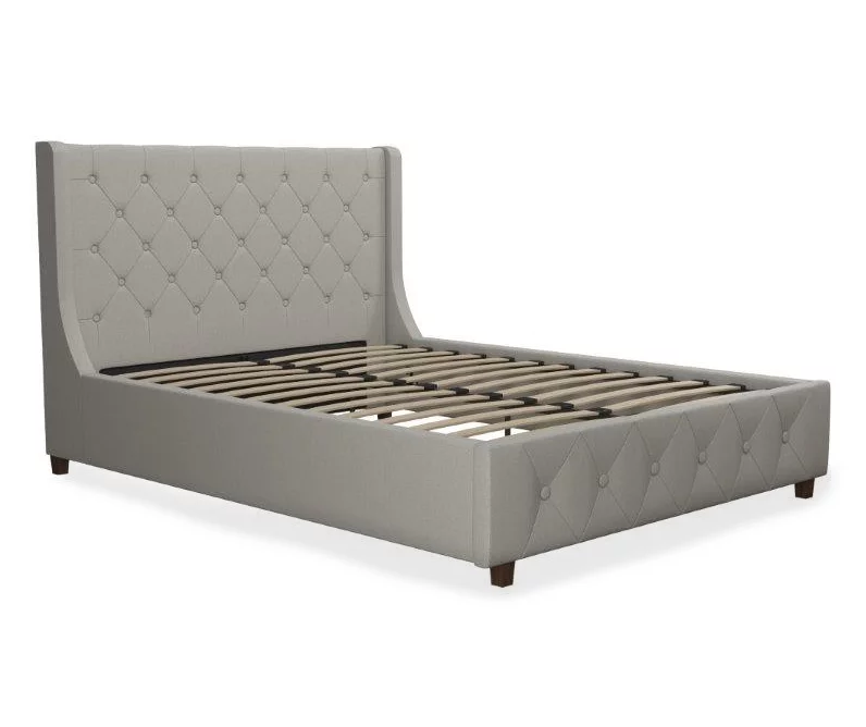 CosmoLiving Mercer Wingback Linen Bed 20 CosmoLiving Mercer Wingback Linen Bed - Image 18