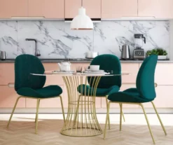 CosmoLiving Astor Velvet Dining Chair -Storage supplies store 810540995 2