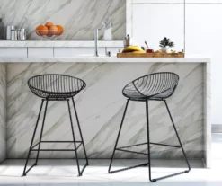 CosmoLiving Ellis Wire Counter Stool -Storage supplies store 810541010 2