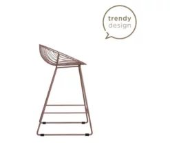CosmoLiving Ellis Wire Counter Stool -Storage supplies store 810541011 2