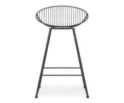 CosmoLiving Ellis Wire Counter Stool -Storage supplies store 810541012 4