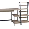 Soho 2-Piece Home Office Desk & Bookshelf Set -Storage supplies store 810542285