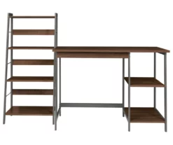 Soho 2-Piece Wooden Desk & Bookcase Set -Storage supplies store 810542289 6