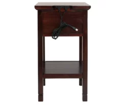 Signature Design By Ashley Marnville Accent Table With USB Ports -Storage supplies store 810542306 4
