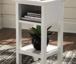 Signature Design By Ashley Marnville Accent Table With USB Ports -Storage supplies store 810542308 1