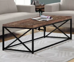 Monarch Reclaimed Wood Look Coffee Tables -Storage supplies store 810542382 1