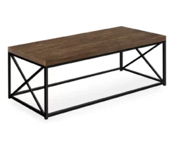 Monarch Reclaimed Wood Look Coffee Tables -Storage supplies store 810542382 2