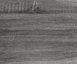 60" Gray & Black Wood Look TV Stand -Storage supplies store 810542410 5