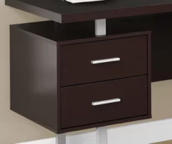 Monarch Metal 3-Drawer L-Shaped Computer Desk -Storage supplies store 810542415 3