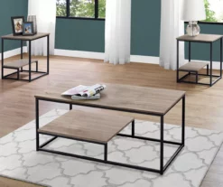 Monarch Tiered 3-Piece Occasional Set -Storage supplies store 810542419 1