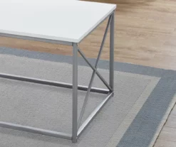 Monarch X Frame 3-Piece Occasional Table Set -Storage supplies store 810542420 3