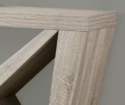 Monarch Asymmetrical Console Table -Storage supplies store 810542441 3