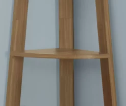 Monarch 5-Shelf Etagere Corner Bookcase -Storage supplies store 810542446 3