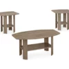 Monarch 3-Piece Occasional Table Set 1 Monarch 3-Piece Occasional Table Set -Storage supplies store 810542460 2