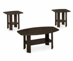 Monarch 3-Piece Occasional Table Set -Storage supplies store 810542462 2