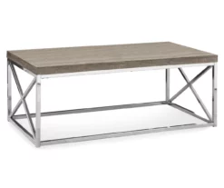 Monarch Metal Coffee Table 27 Monarch Metal Coffee Table -Storage supplies store 810542479 2 1