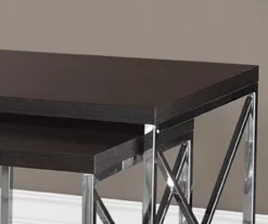 Monarch 2-Piece Nesting Accent Table Set -Storage supplies store 810542484 3