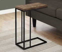 Monarch Reclaimed Wood Look C Side Table -Storage supplies store 810542491 1