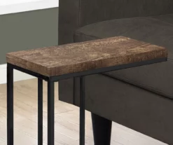 Monarch Reclaimed Wood Look C Side Table -Storage supplies store 810542491 3