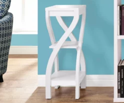 Monarch 3-Tier Twisted Leg Side Table -Storage supplies store 810542509 1