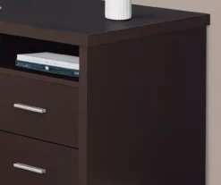 Monarch Metal 2-Drawer L-Shaped Computer Desk -Storage supplies store 810542511 3