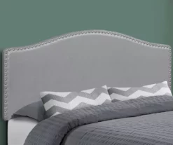 Monarch Faux Leather Button Tufted Headboard 26 Monarch Faux Leather Button Tufted Headboard -Storage supplies store 810542520 1