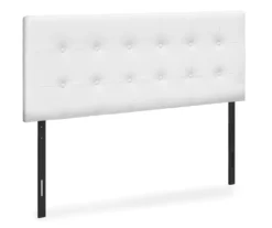 Monarch Faux Leather Button Tufted Headboard 34 Monarch Faux Leather Button Tufted Headboard -Storage supplies store 810542526 2