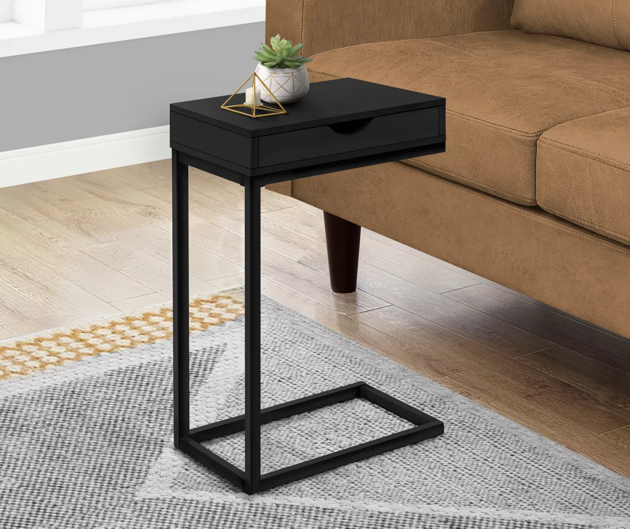 Monarch 1-Drawer C Side Table 11 Monarch 1-Drawer C Side Table - Image 9