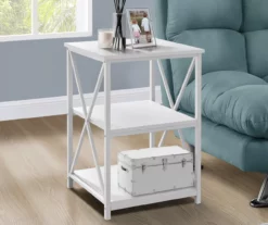 Monarch 3-Tier Accent Table -Storage supplies store 810542545 1