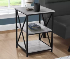 Monarch 3-Tier Accent Table -Storage supplies store 810542548 1