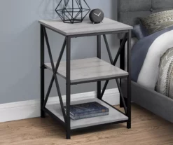 Monarch 3-Tier Accent Table -Storage supplies store 810542548 4