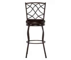 Pike Brown 3-Piece Upholstered Adjustable Swivel Stool Set 20 Pike Brown 3-Piece Upholstered Adjustable Swivel Stool Set -Storage supplies store 810543038 A2 4