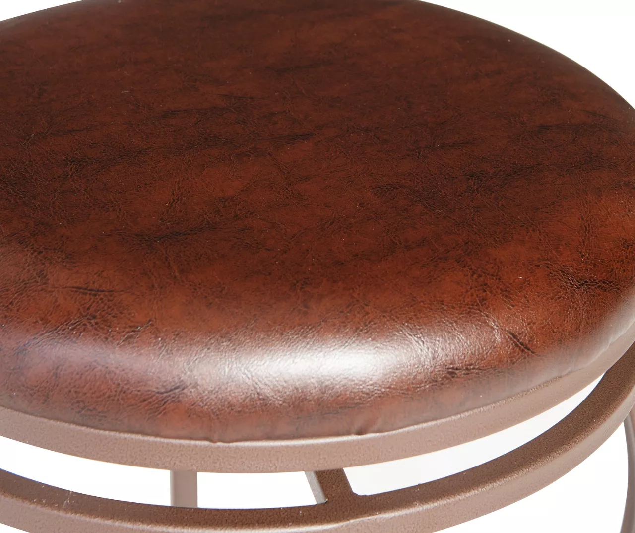 Pike Brown 3-Piece Upholstered Adjustable Swivel Stool Set 7 Pike Brown 3-Piece Upholstered Adjustable Swivel Stool Set - Image 5