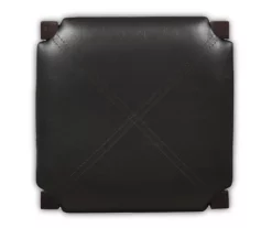 Bay Espresso Faux Leather & Wood Counter Stools, 2-Pack -Storage supplies store 810543043 4