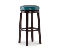 Clea 29" Padded Vinyl Swivel Counter Stool -Storage supplies store 810543044 1