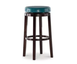 Clea 29" Padded Vinyl Swivel Counter Stool -Storage supplies store 810543044 4