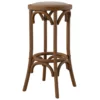 Franklin 30" Backless Woven Ratten Bar Stool 2 Franklin 30" Backless Woven Ratten Bar Stool -Storage supplies store 810543046 1