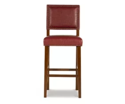 Lanier 45.5" Faux Leather Nailhead Bar Stool 13 Lanier 45.5" Faux Leather Nailhead Bar Stool -Storage supplies store 810543059 3
