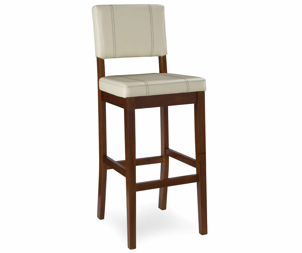 Jackson 45" Faux Leather Bar Stool 4 Jackson 45" Faux Leather Bar Stool - Image 2