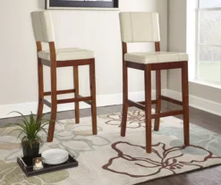 Jackson 45" Faux Leather Bar Stool 19 Jackson 45" Faux Leather Bar Stool -Storage supplies store 810543080 4