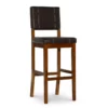 Jackson 45" Faux Leather Bar Stool 1 Jackson 45" Faux Leather Bar Stool -Storage supplies store 810543088 1